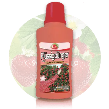 Flüssigdünger für Klettererdbeeren