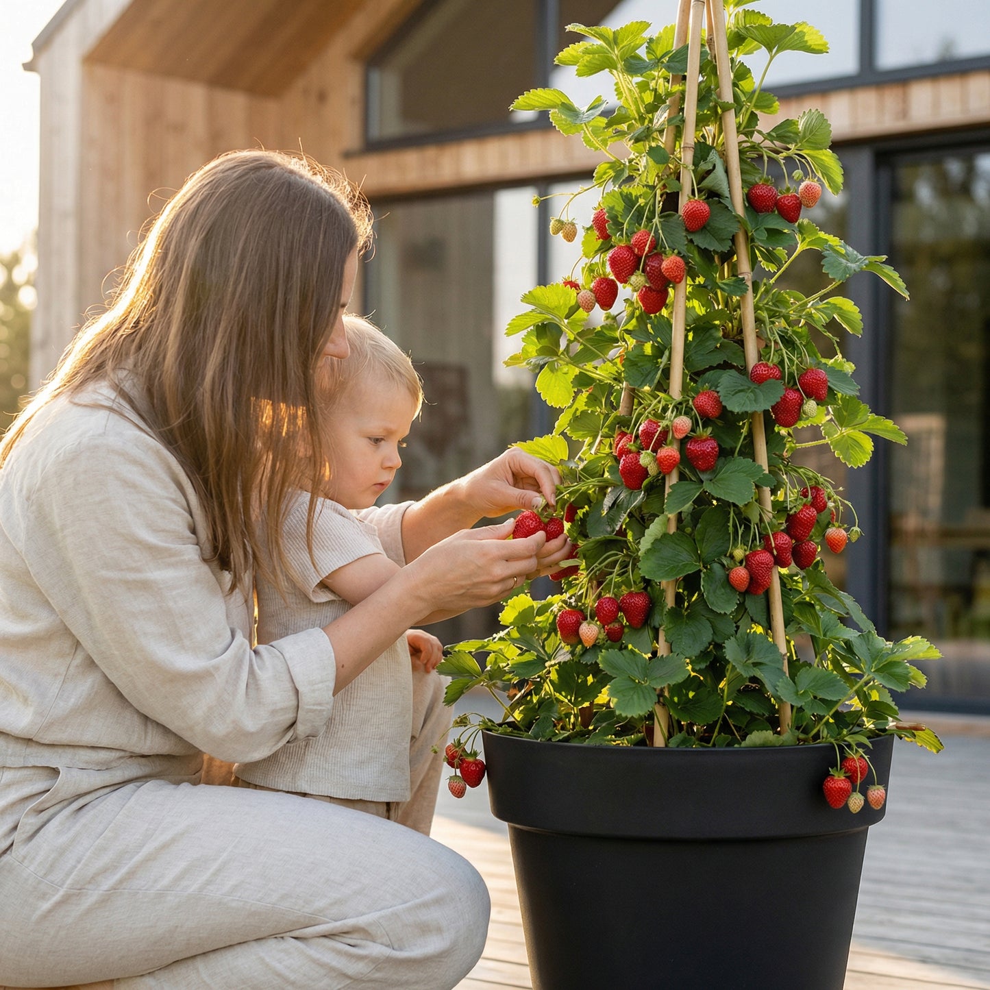 Fraisiers grimpants blanc 10 Pcs