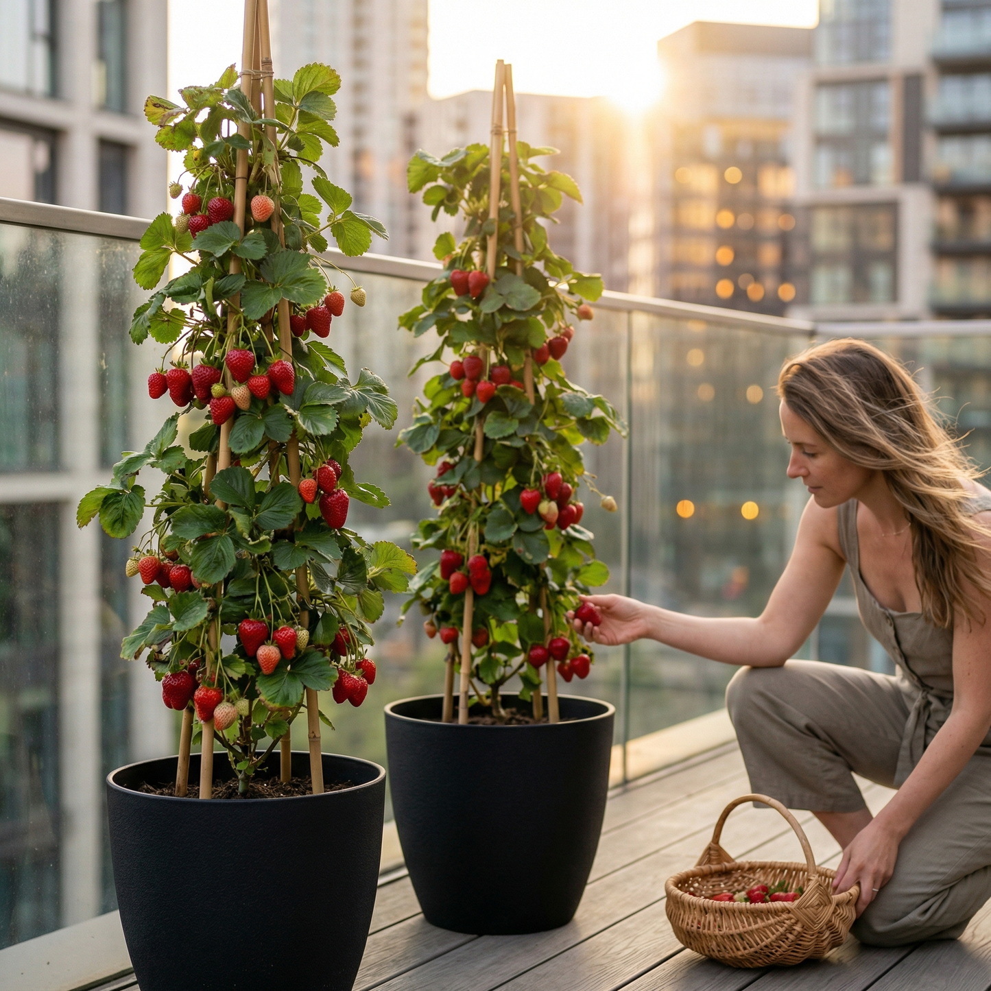 Fraisiers grimpants blanc 10 Pcs